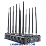 12 Antenna 5G 5Ghz 4G WiFi RC UHF VHF GPS 35W Jammer up to 50m